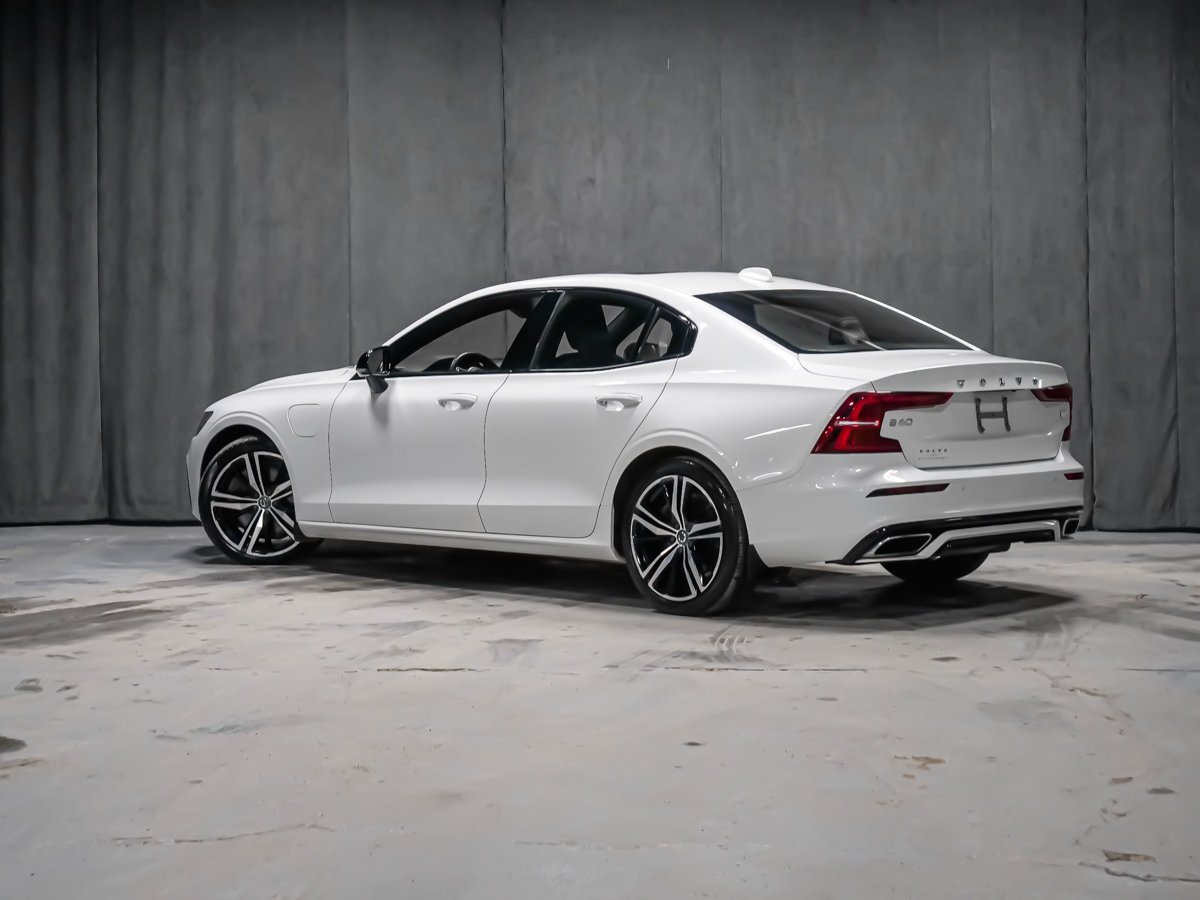 2021 Volvo S60 Recharge T8 R-DESIGN ADVANCED CLIMAT POLESTAR White Montreal - photo #3