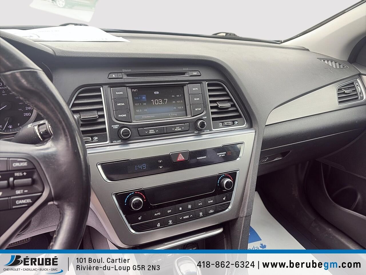 2015 Hyundai SONATA Sport Blue Rivière-du-Loup - photo #12