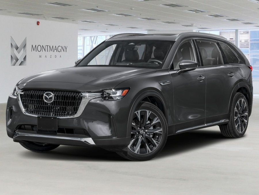 MAZDA CX-90 hybride rechargeable GT TI 2026 Gris mécanique métallisé