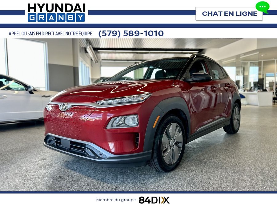 Hyundai Kona électrique 2021 2021 Rouge