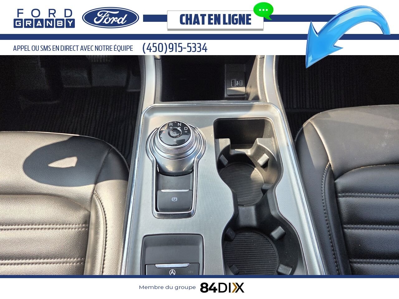 Ford Edge 2022 Blanc Granby - photo #15