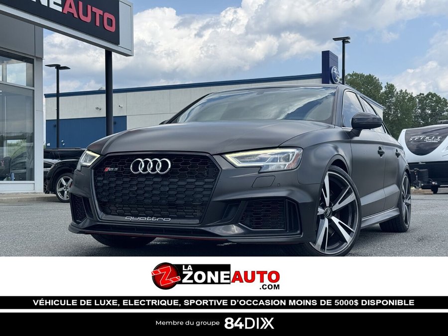 Audi RS 3 Stage 2 2018 2018 Noir