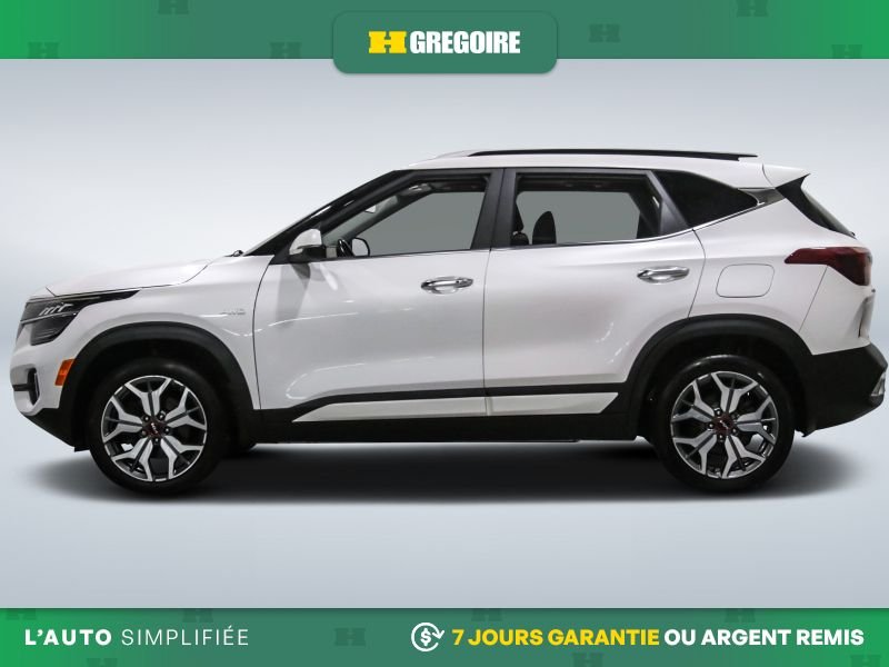 Kia Seltos 821104 | SX Turbo AUTO A/C CUIR TOIT NAV MAGS CAM RECUL BLE 2023 Blanc Laval - photo #5