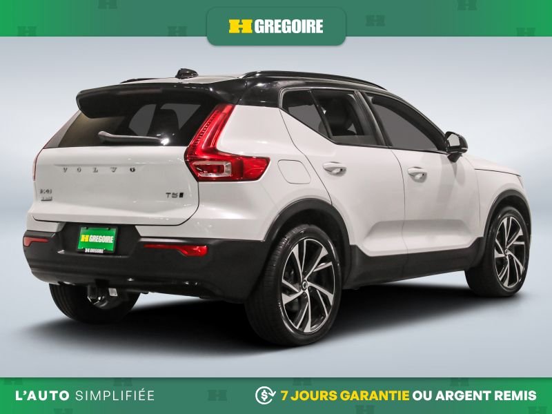 Volvo XC40 821529 | R-Design AWD AUTO AC CUIR TOIT NAV MAGS CAM RECUL 2021 Blanc Laval - photo #8