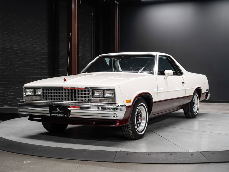 1984 Chevrolet El Camino SS 1984 White