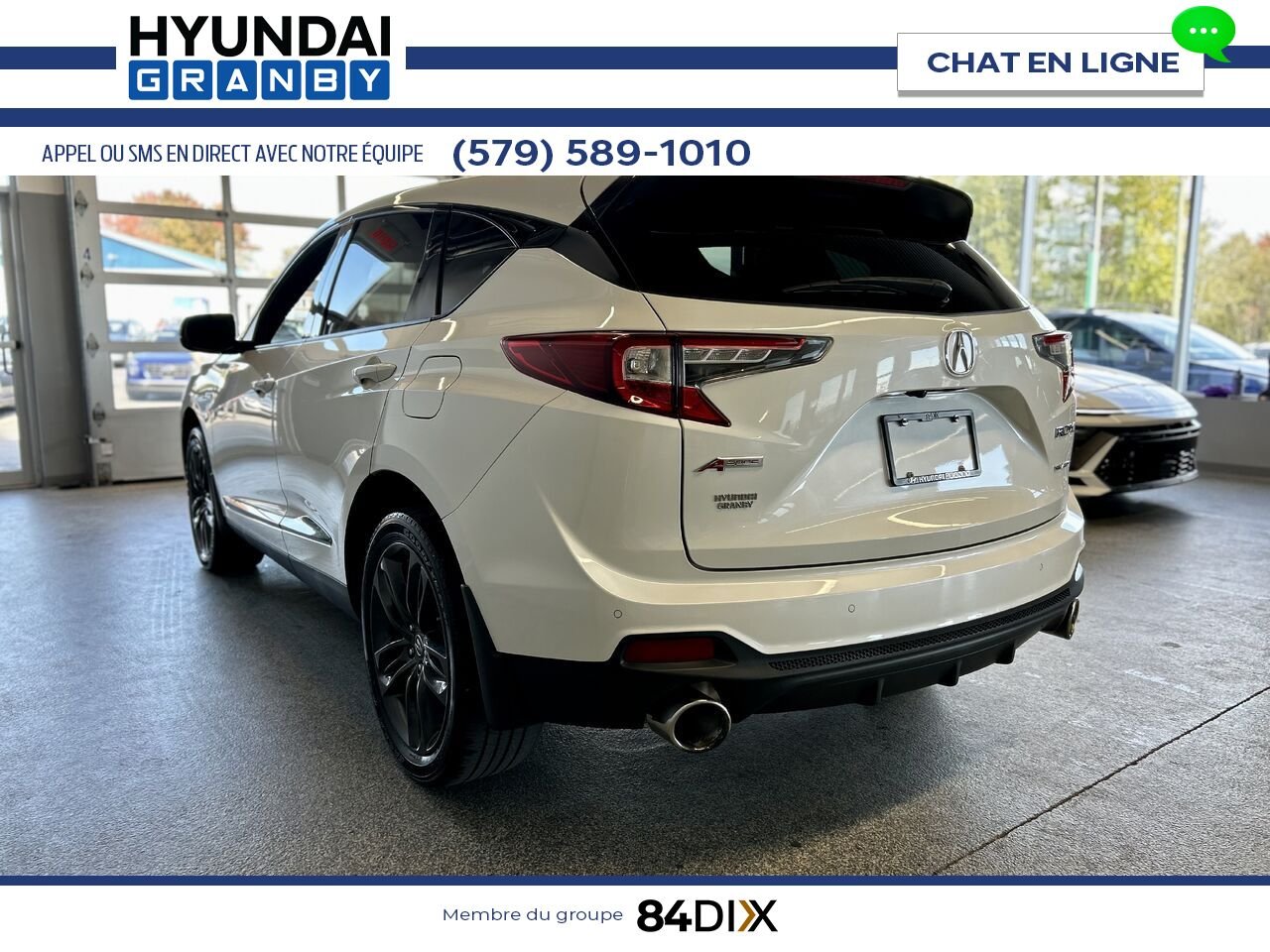Acura RDX 2019 Blanc Granby - photo #5