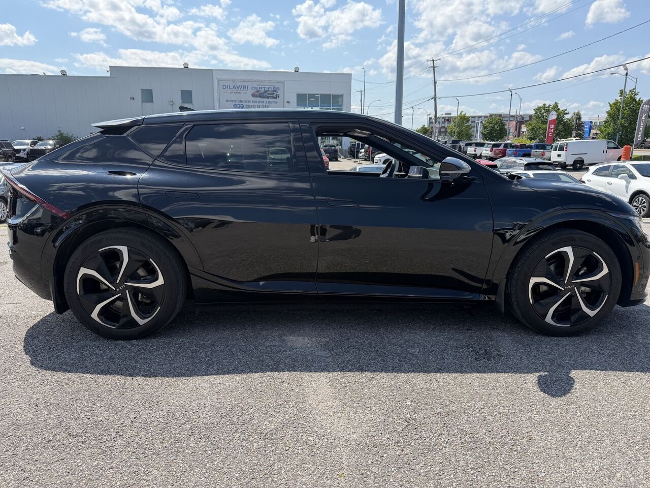KIA EV6 GT LINE Land TI avec ensemble GT-Line 1 2024 Noir Gatineau - photo #23