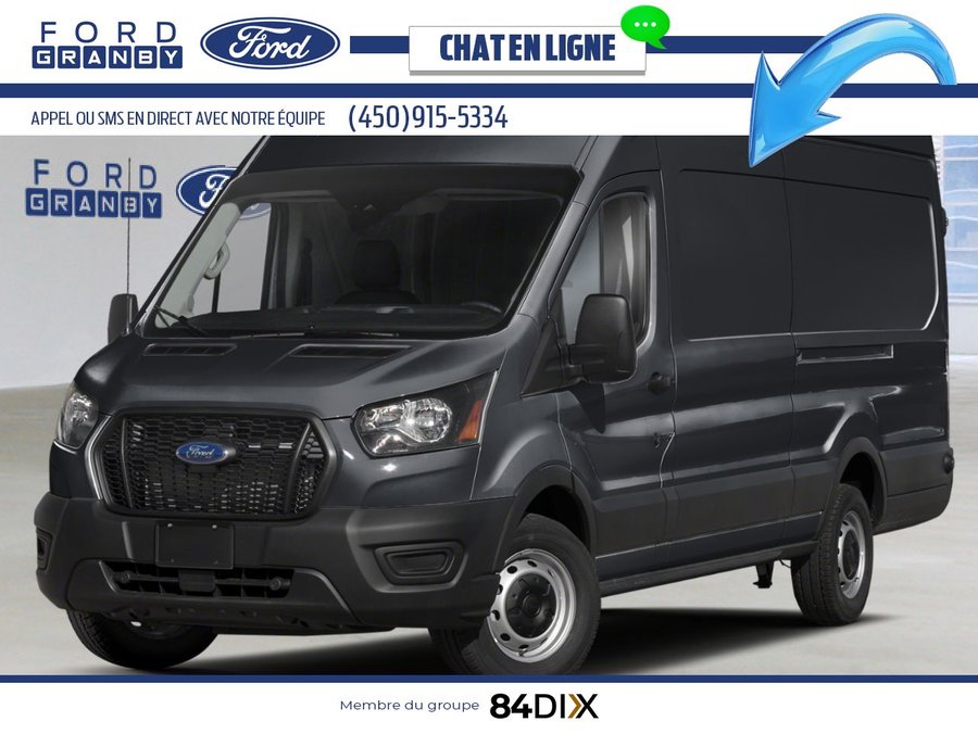 2025 Ford Transit Cargo Van Agate Black Metallic