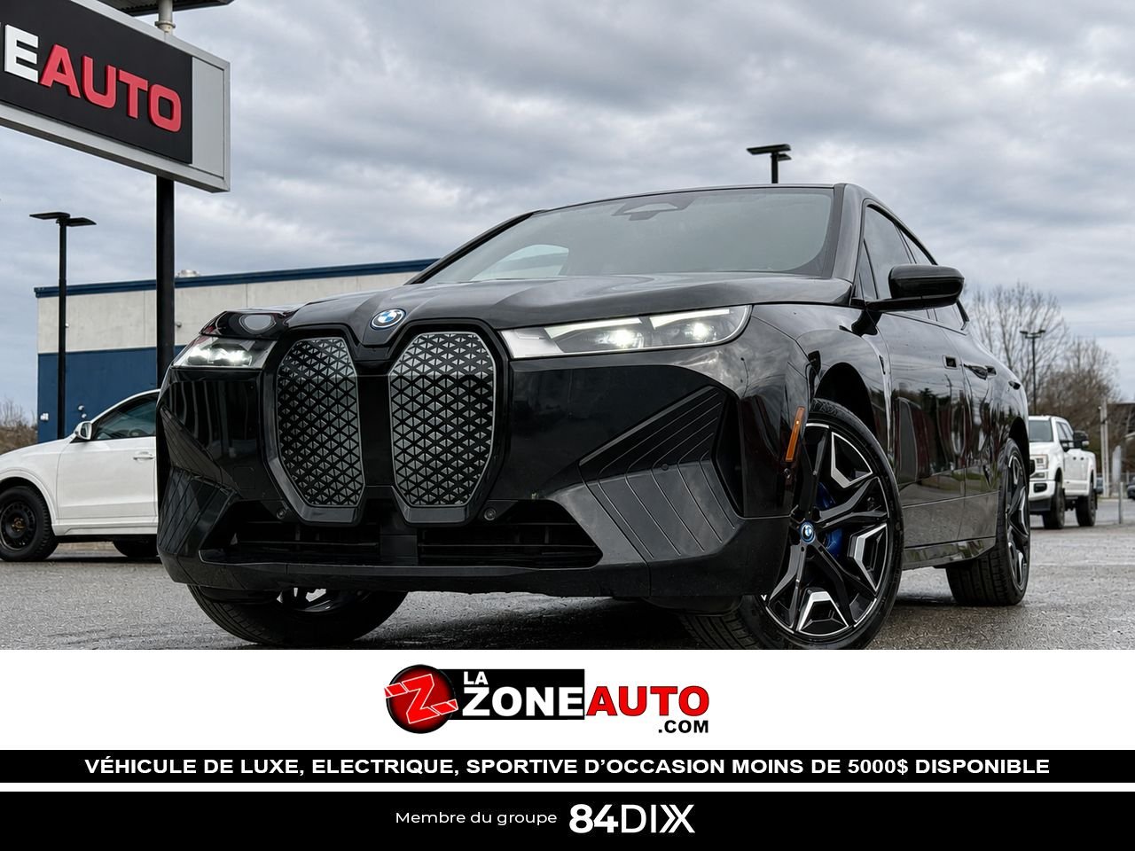 BMW iX 2023 Noir Granby - photo #0