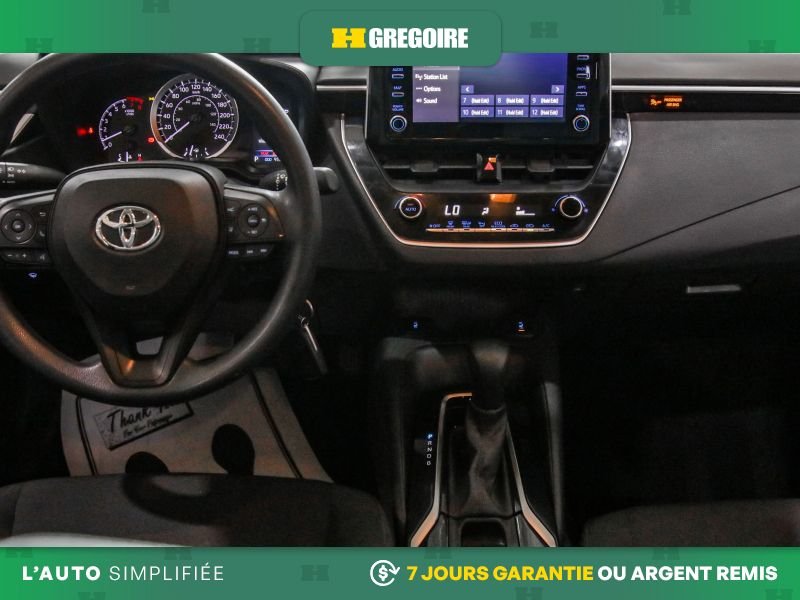 Toyota Corolla 730222 | LE AUTO GR ELECT CAM RECUL BLUETOOTH 2021 Gris Laval - photo #13