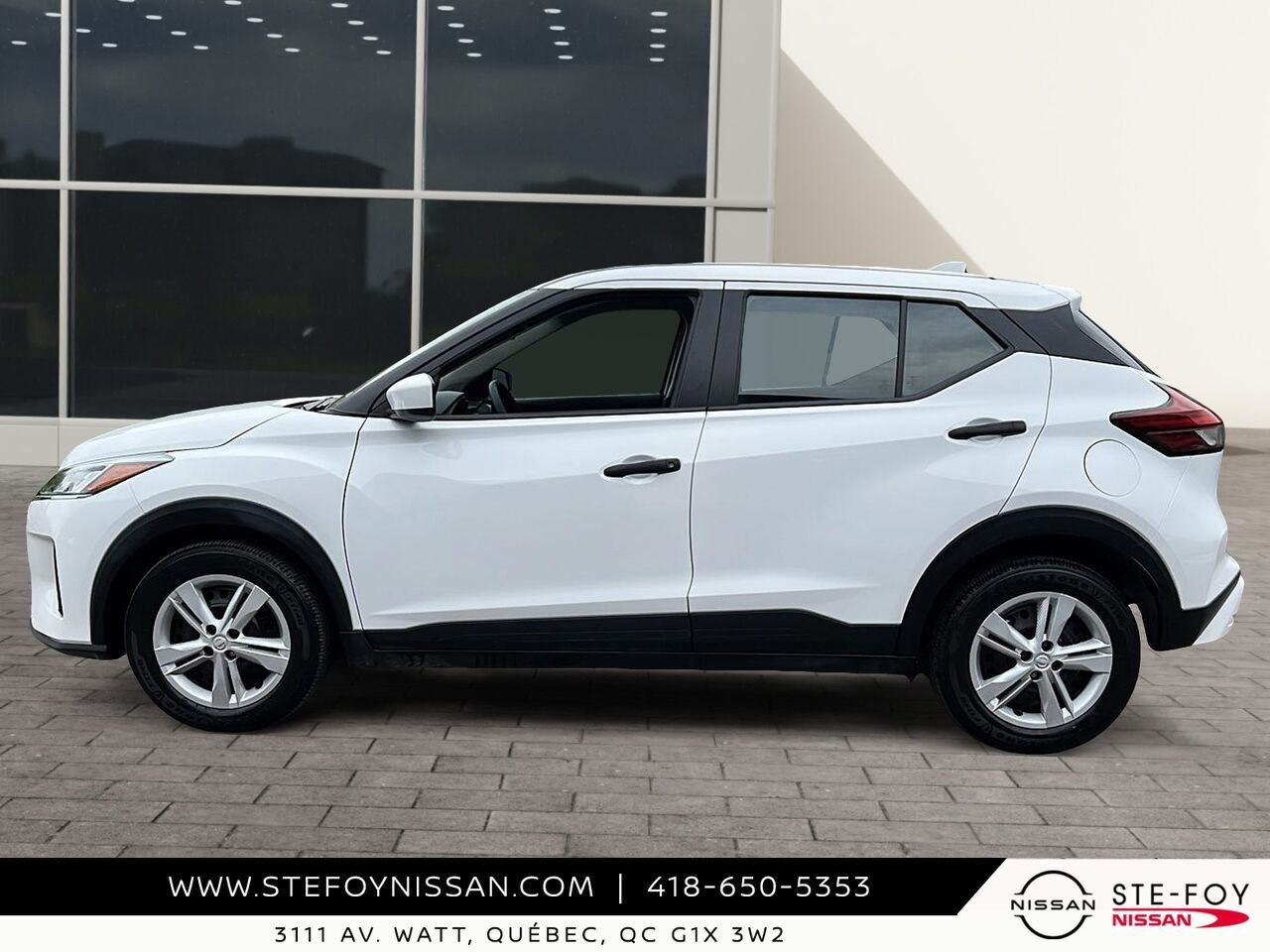 2024 Nissan KICKS S TA White Ste-Foy - photo #4