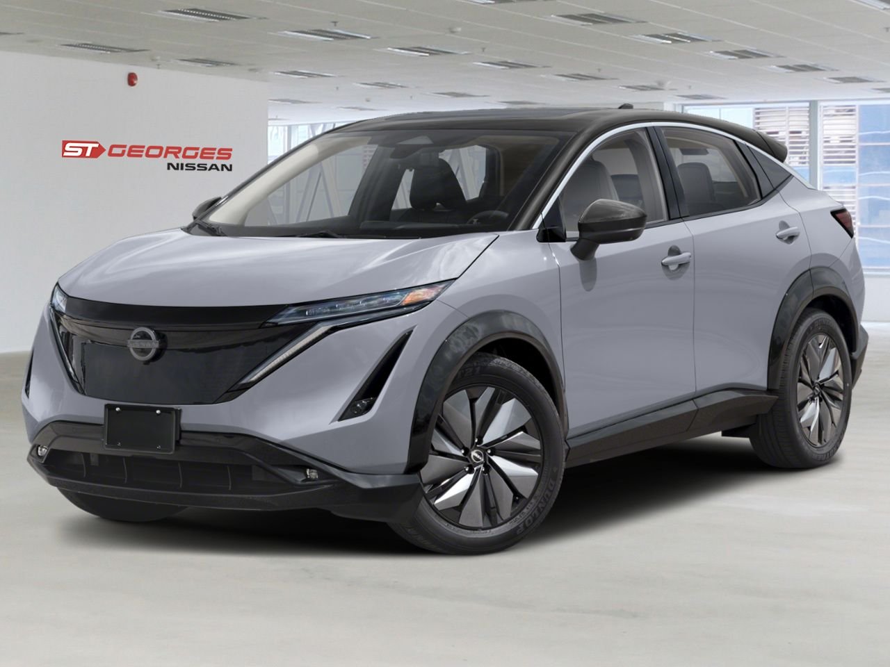 NISSAN ARIYA 2026 Gris rocher nacré/Diamant noir nacré Saint-Georges - photo #0