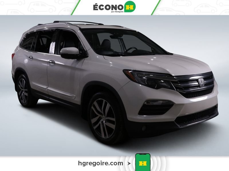 Honda Pilot 724884 | TOURING AUTO A/C TOIT CUIR GR ELECT CAM 2018 Blanc Laval - photo #0