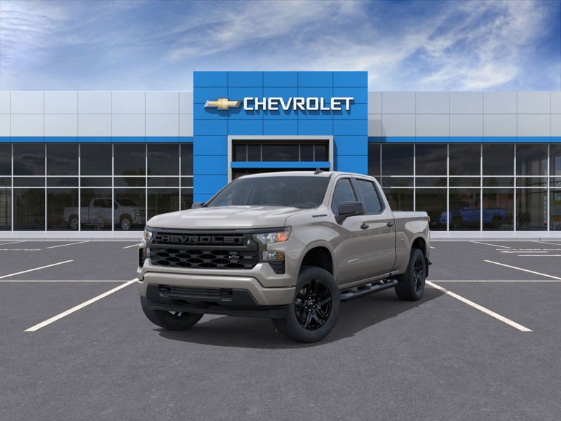 2026 CHEVROLET Silverado 1500 Custom cabine multiplace 4RM 157 po White Sands Montmagny - photo #0