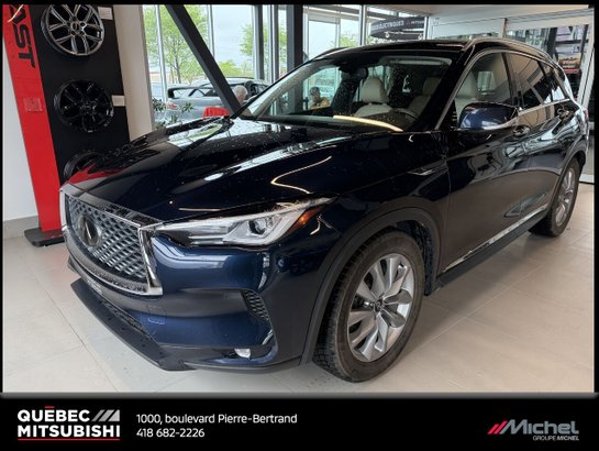 2020 INFINITI QX50 ESSENTIAL AWD, Toit Panoramique, Camera 360, Siège mémoire Blue