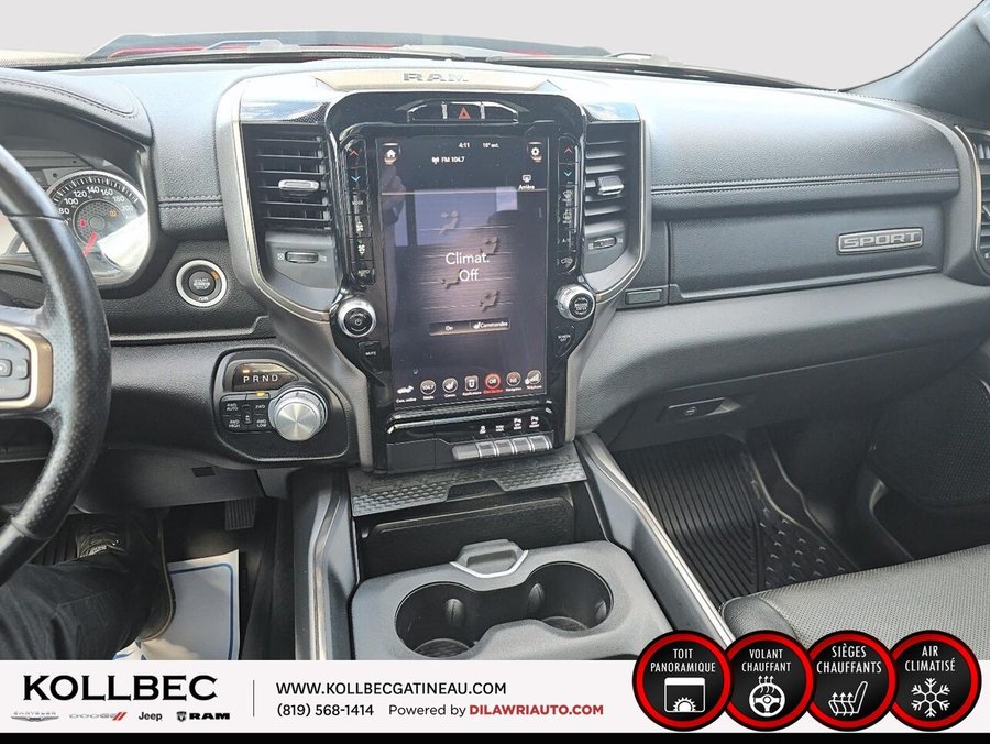 RAM 1500 *** UN PROPRIO + CLEAN CARFAX *** 2019 Rouge