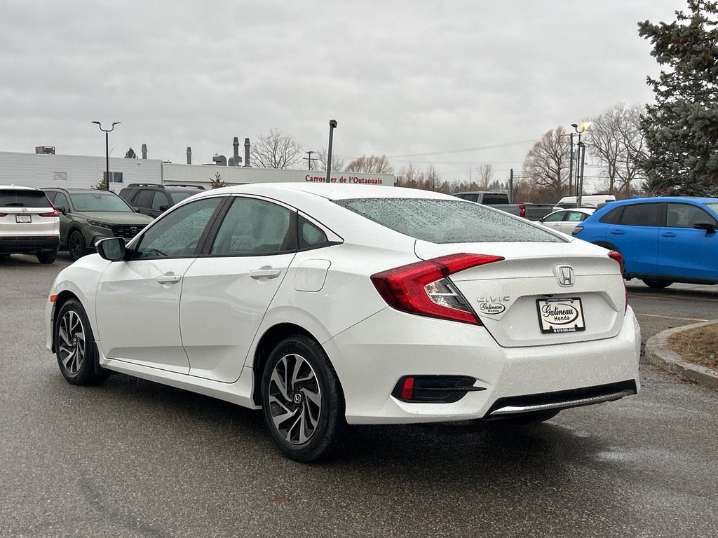 Honda Civic Sedan LX 2021 Blanc Gatineau - photo #3