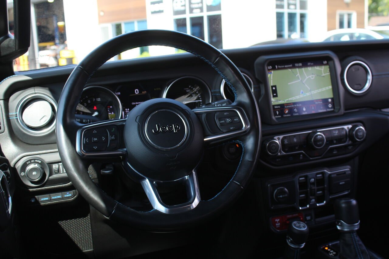 2022 Jeep Wrangler 4xe VIN: 1C4JJXR68NW274147 Black Sainte-Rose - photo #12