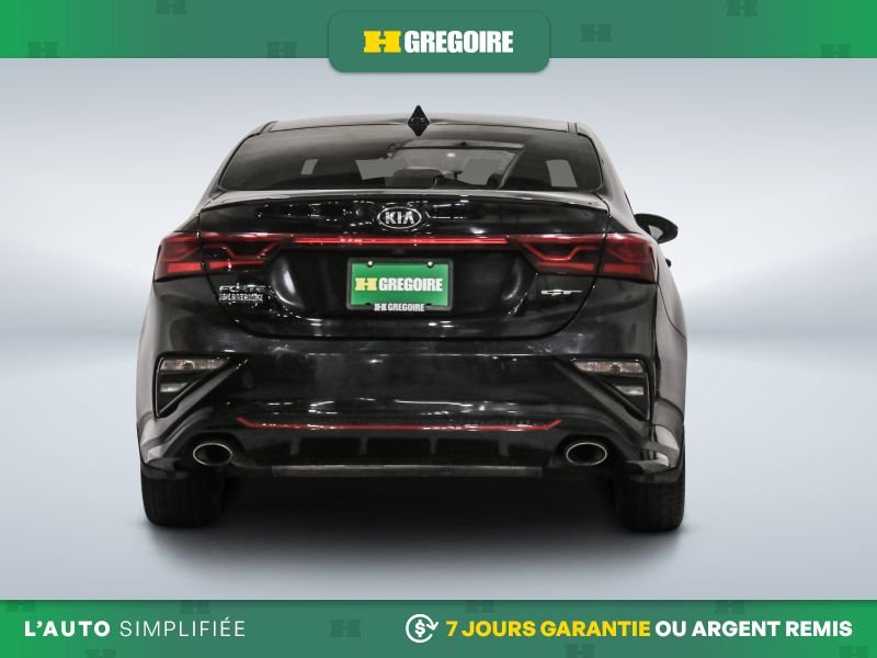 Kia Forte 729785 | GT AUTO A/C CUIR TOIT NAV GR ELECT MAGS CAM RECUL 2021 Noir Laval - photo #7