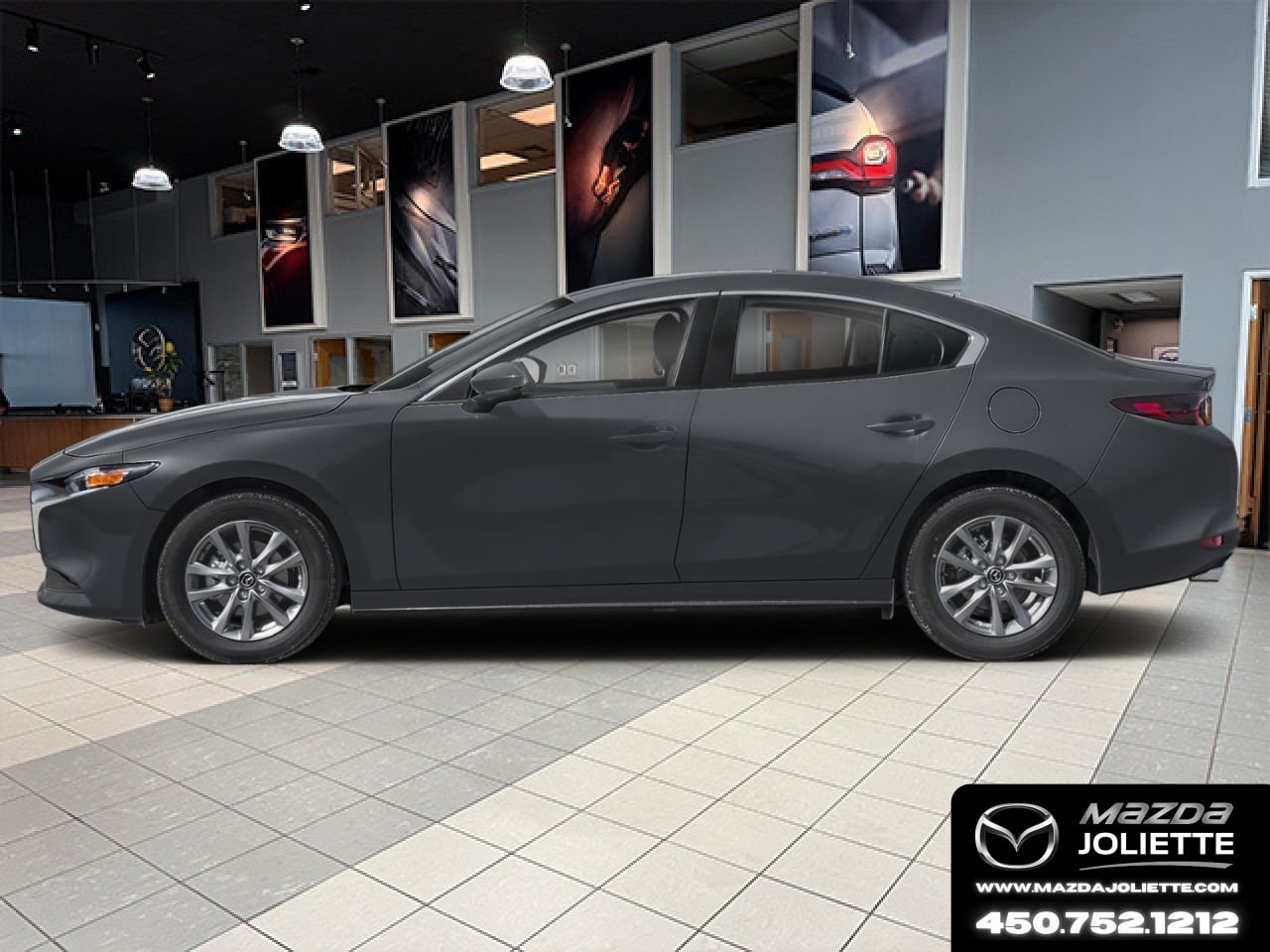 2026 MAZDA Mazda3 Jet Black Mica Notre-Dame-des-Prairies - photo #2