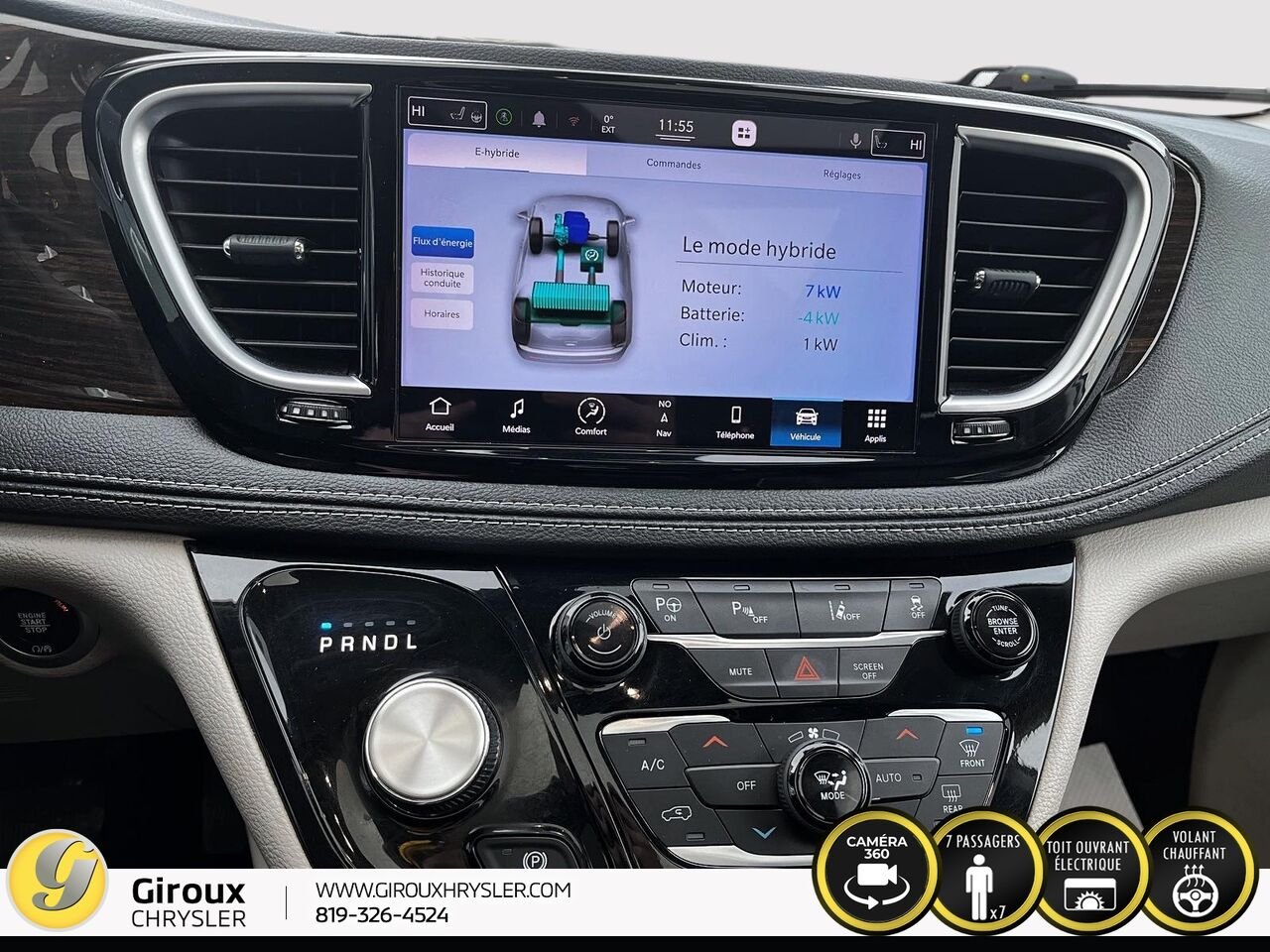 2022 Chrysler Pacifica Hybrid White Sainte-Agathe-des-Monts - photo #17