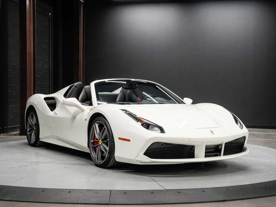 2016 Ferrari 488 Spider 2016 White