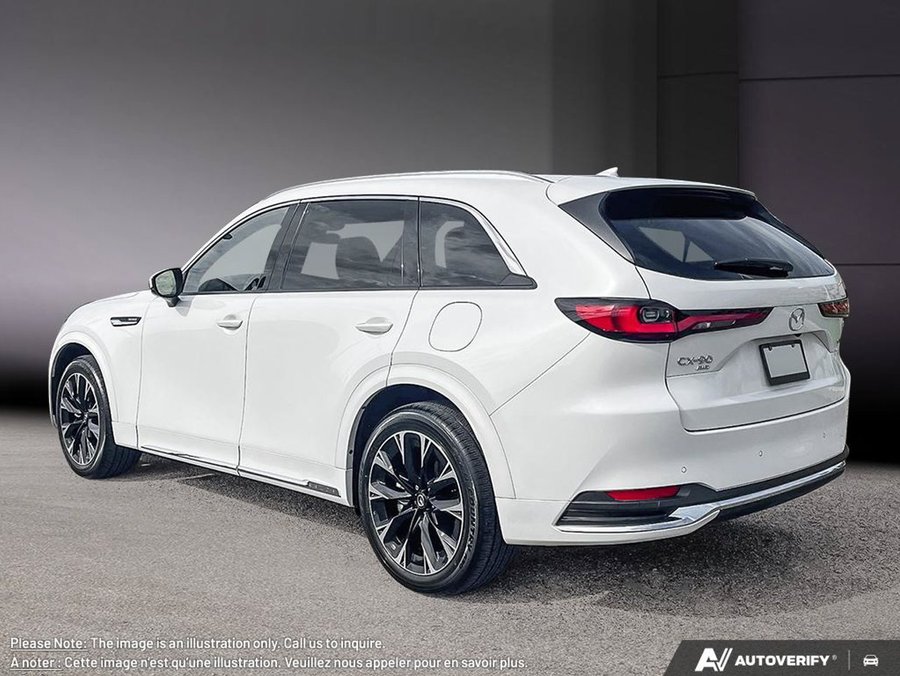 Mazda CX-90 hybride rechargeable 2026 2026 Blanc rhodium métallisé