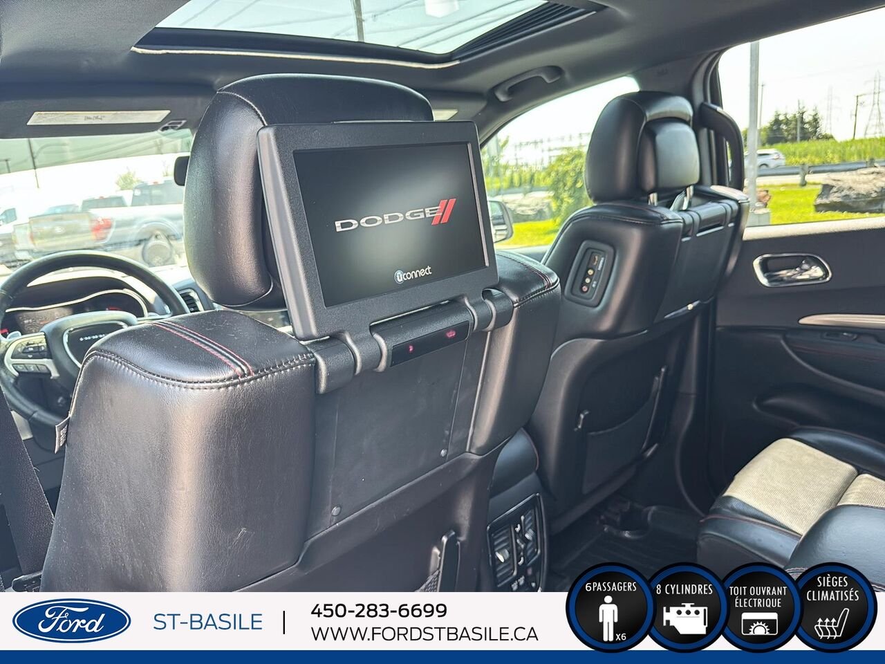 DODGE DURANGO 2015 Blanc Saint-Basile-le-Grand - photo #17