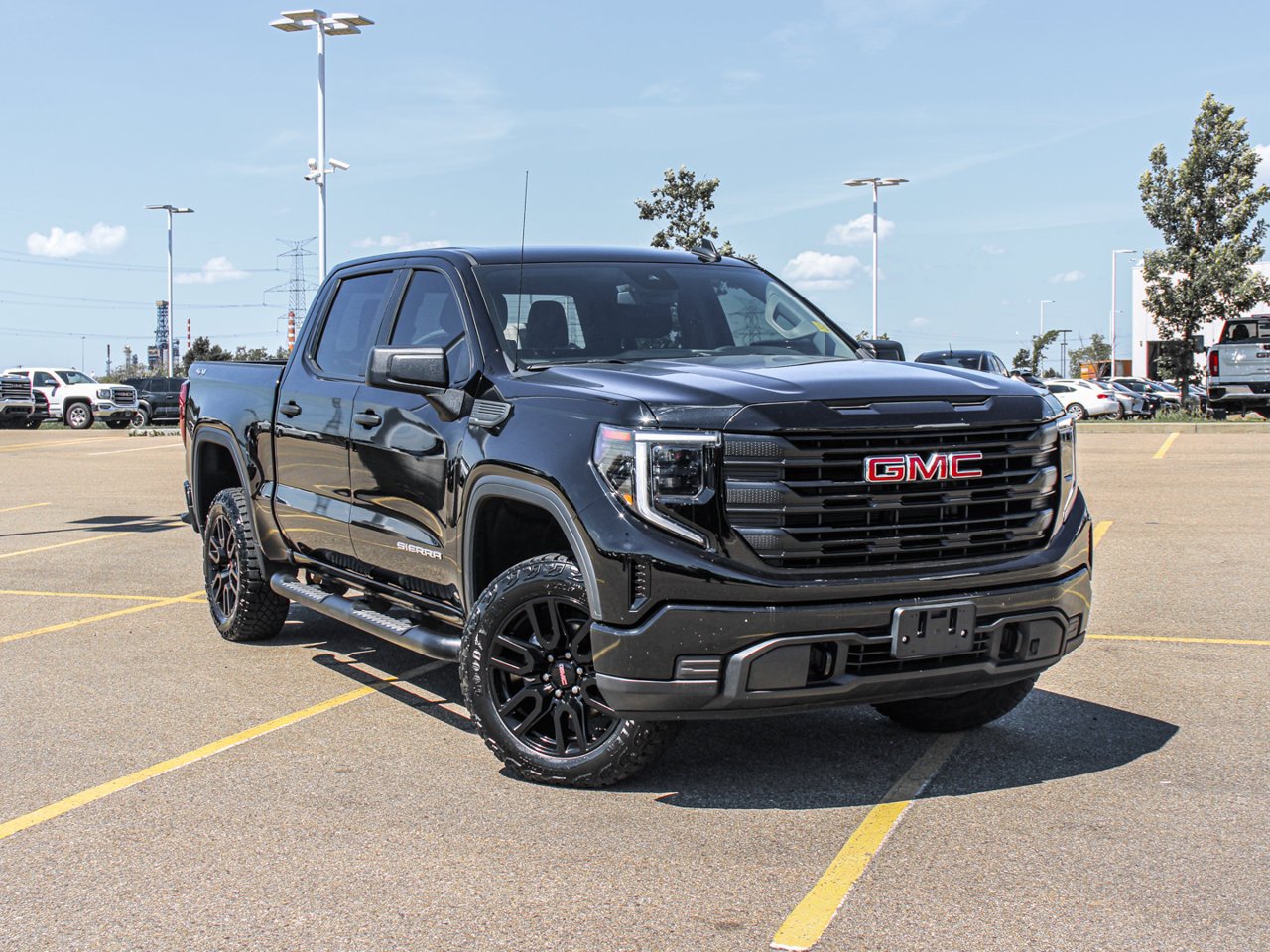 2024 GMC Sierra 1500 4WD Crew Cab 147 Pro Black Sherwood Park - photo #1