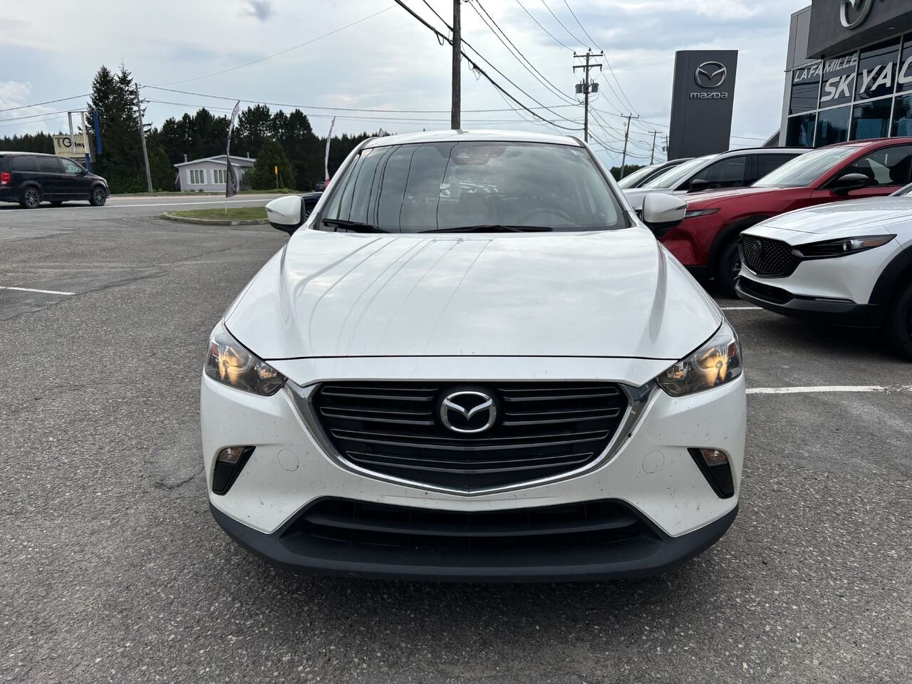 Mazda CX-3 GS TA BA 2021 Blanc Montmagny - photo #1