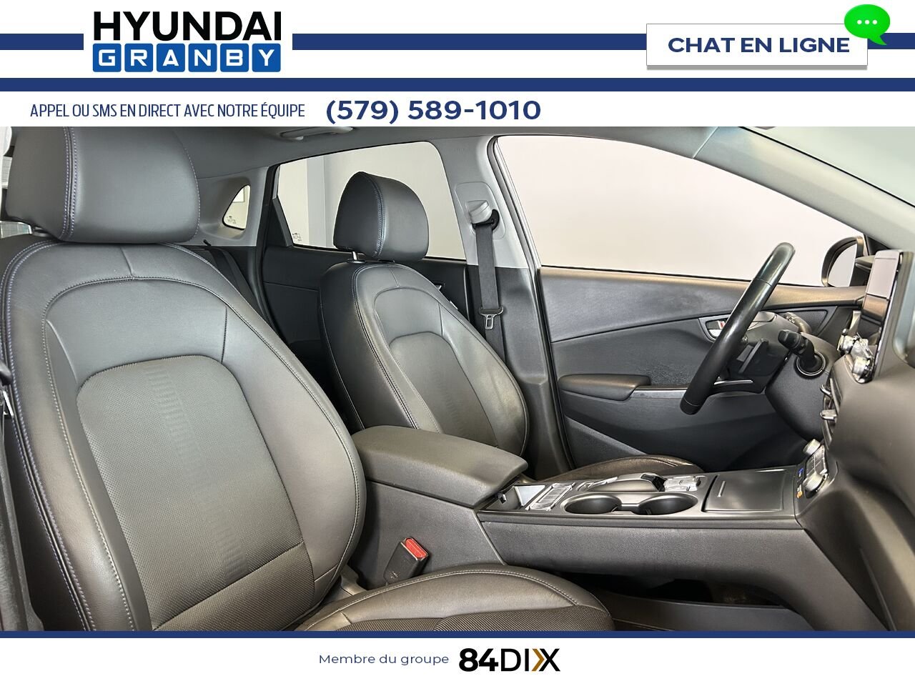 Hyundai Kona électrique 2023 Gris Granby - photo #25