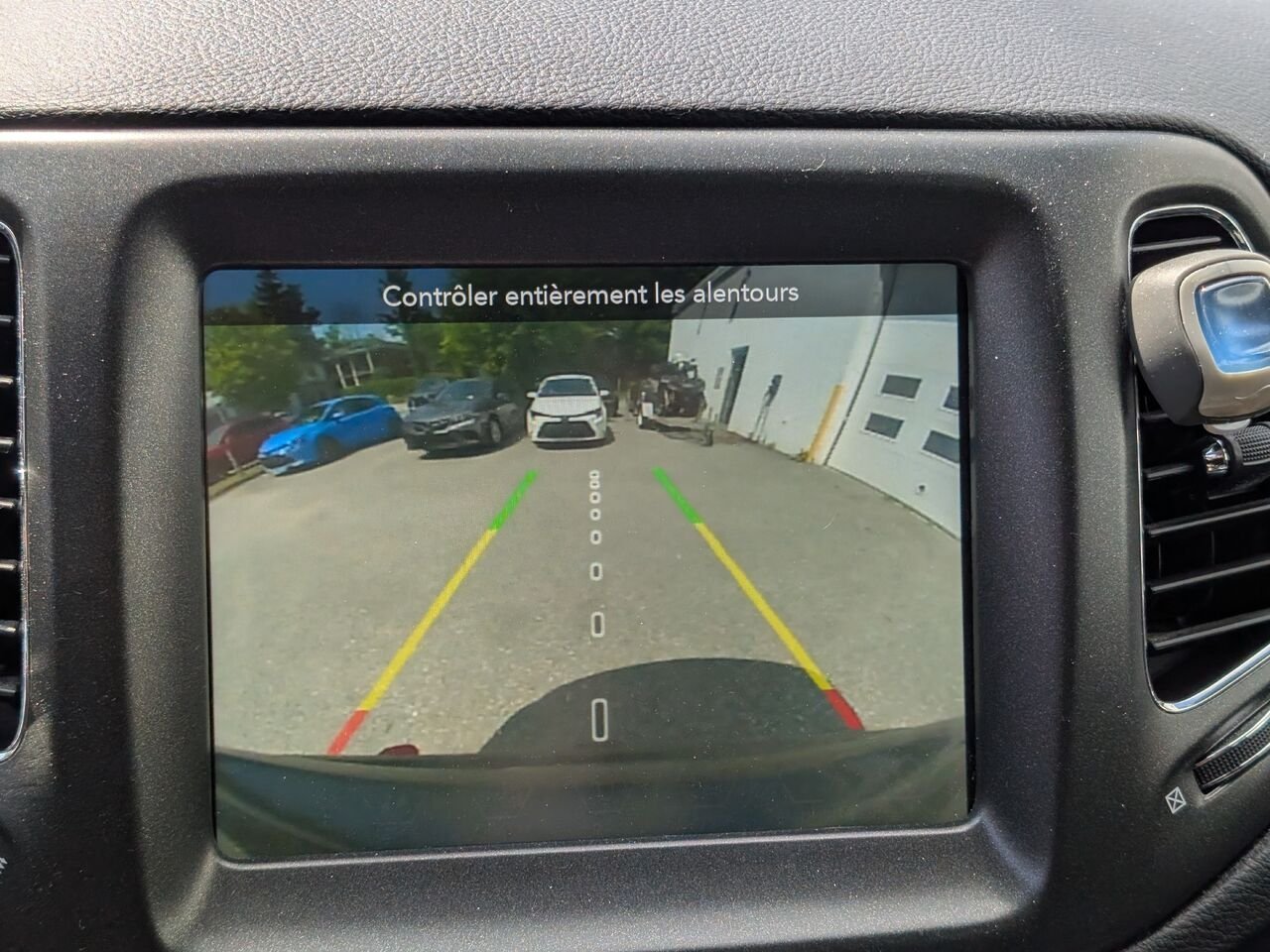 Jeep Compass Trailhawk/SIÈGES CHAUFFANTS/VOLANT CHAUFFANT/AC/CAMÉRA DE RECUL 2021 Gris Sherbrooke - photo #12