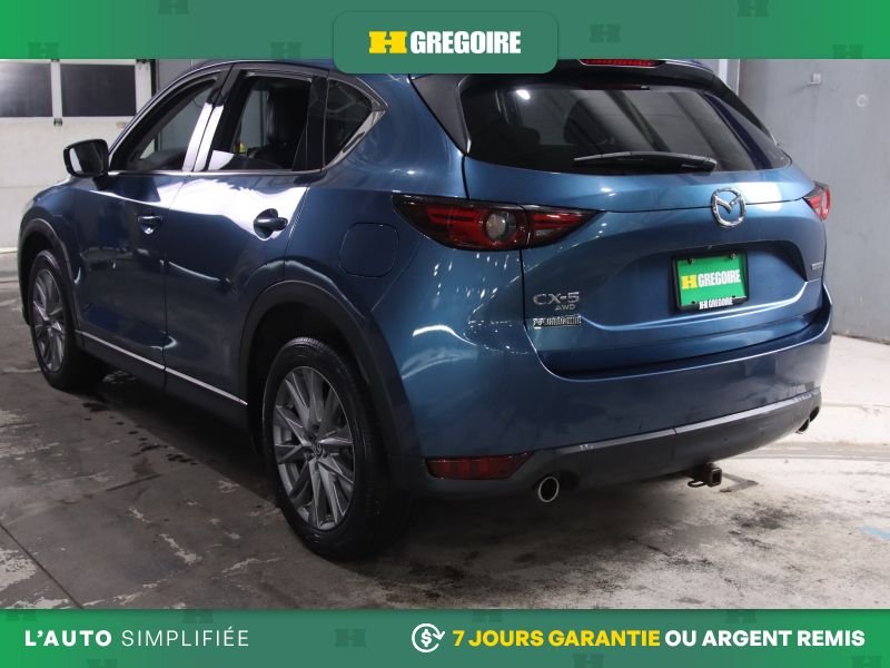 Mazda CX-5 820840 | GT AWD AUTO A/C MAGS CUIR TOIT NAV CAM RECUL BLUET 2020 Bleu Laval - photo #4