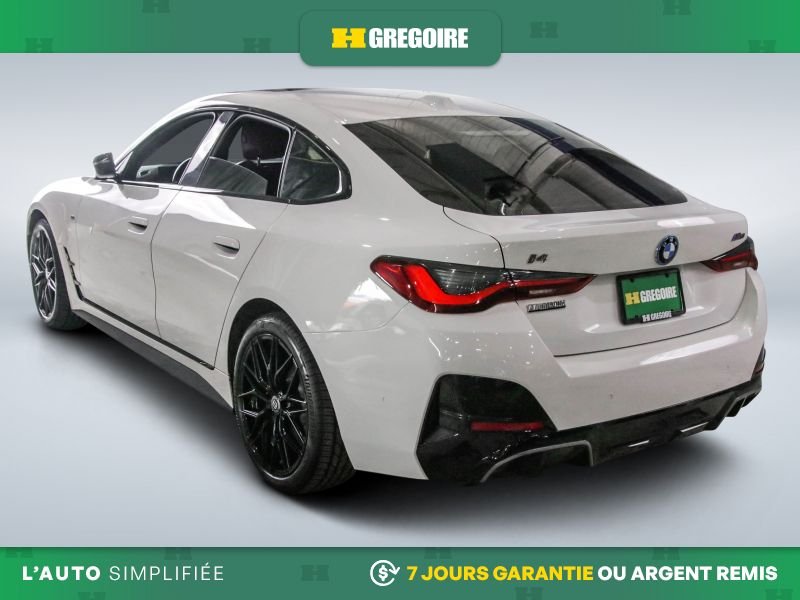 BMW i4 2023 Blanc Laval - photo #4