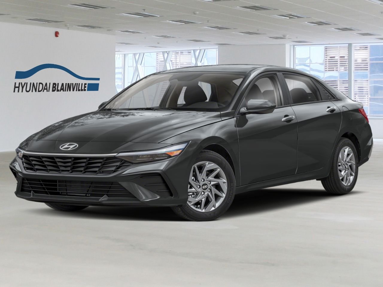 Hyundai Elantra 2025 Gris écotronique Blainville - photo #0