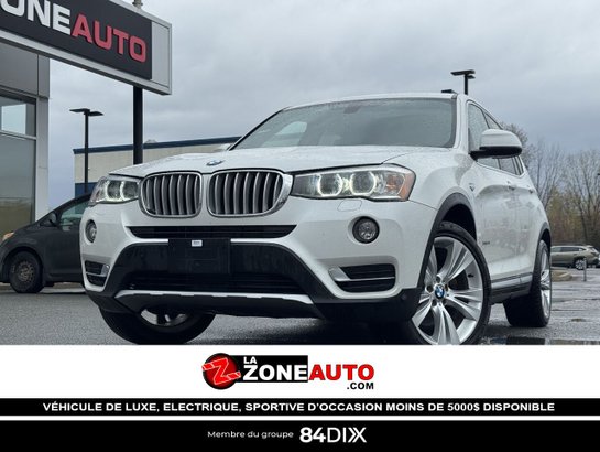 BMW X3 AWD 2017 2017 Blanc