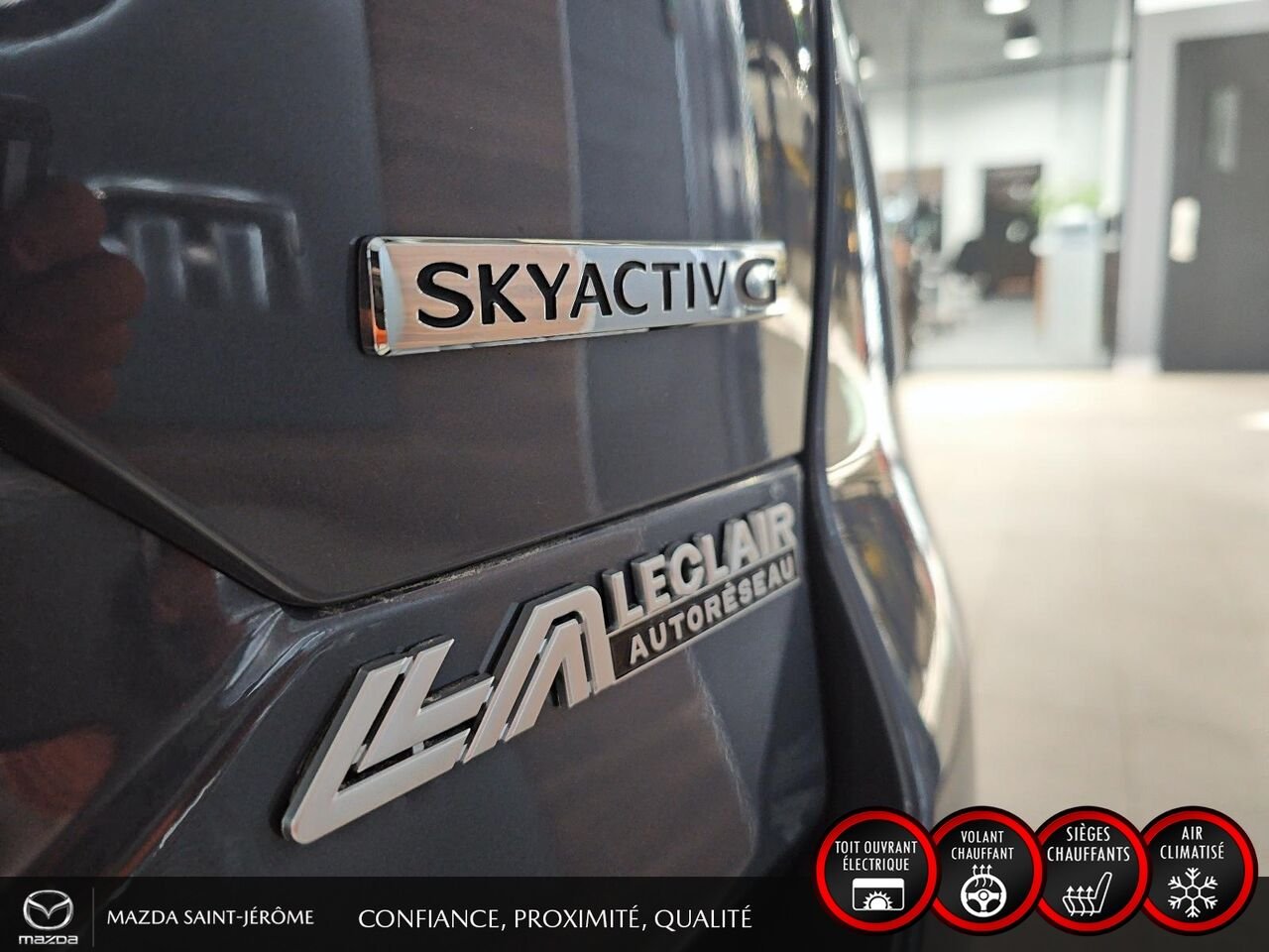 Mazda CX-5 Édition Kuro | CUIR | TOIT OUVRANT | AWD | 2021 Gris Saint-Jérôme - photo #8