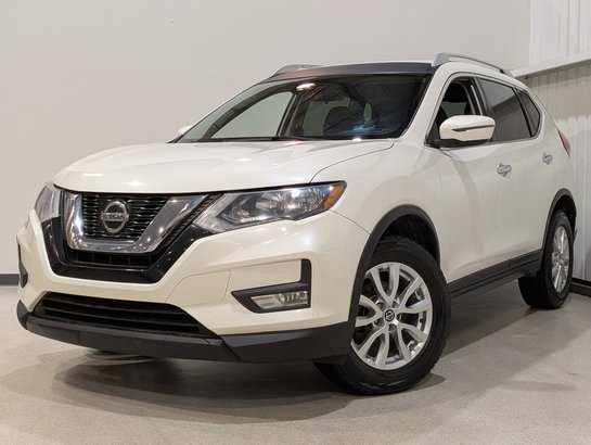 Nissan Rogue AWD SV, Caméra de recul, Sièges chauffants 2019 Blanc