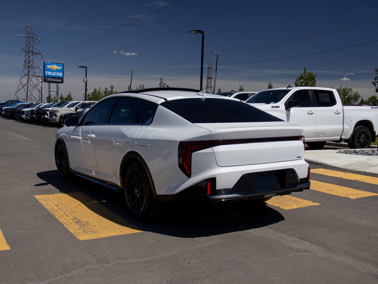 2025 Kia K4 GT-Line Turbo FWD White Sherwood Park - photo #7