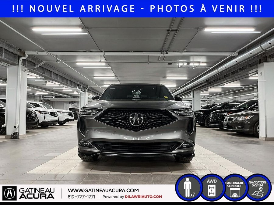 Acura MDX *** UN PROPRIO + CLEAN CARFAX *** 2022 Gris