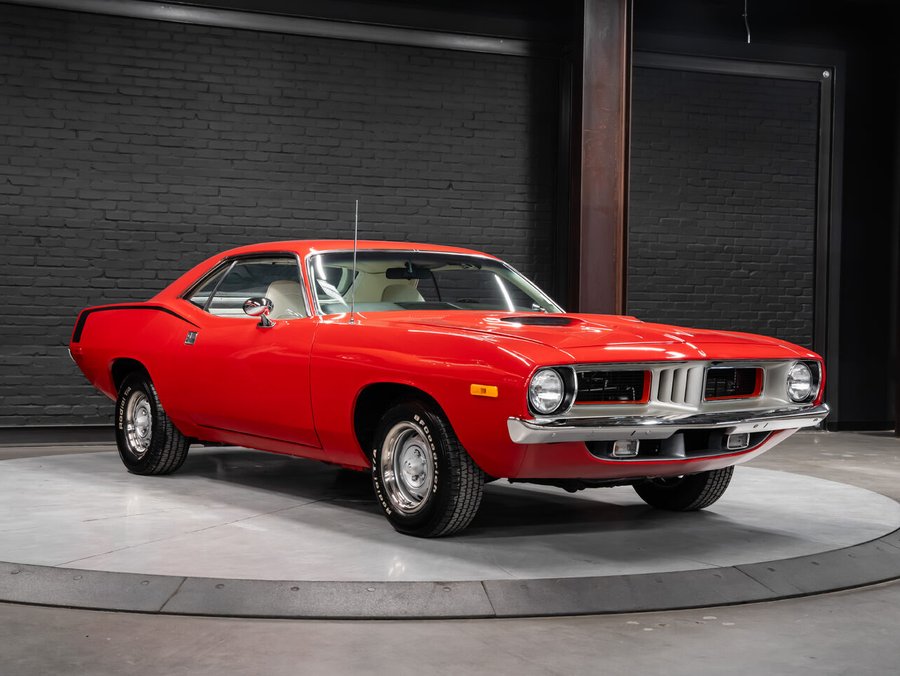 1972 Plymouth Barracuda 1972 Red