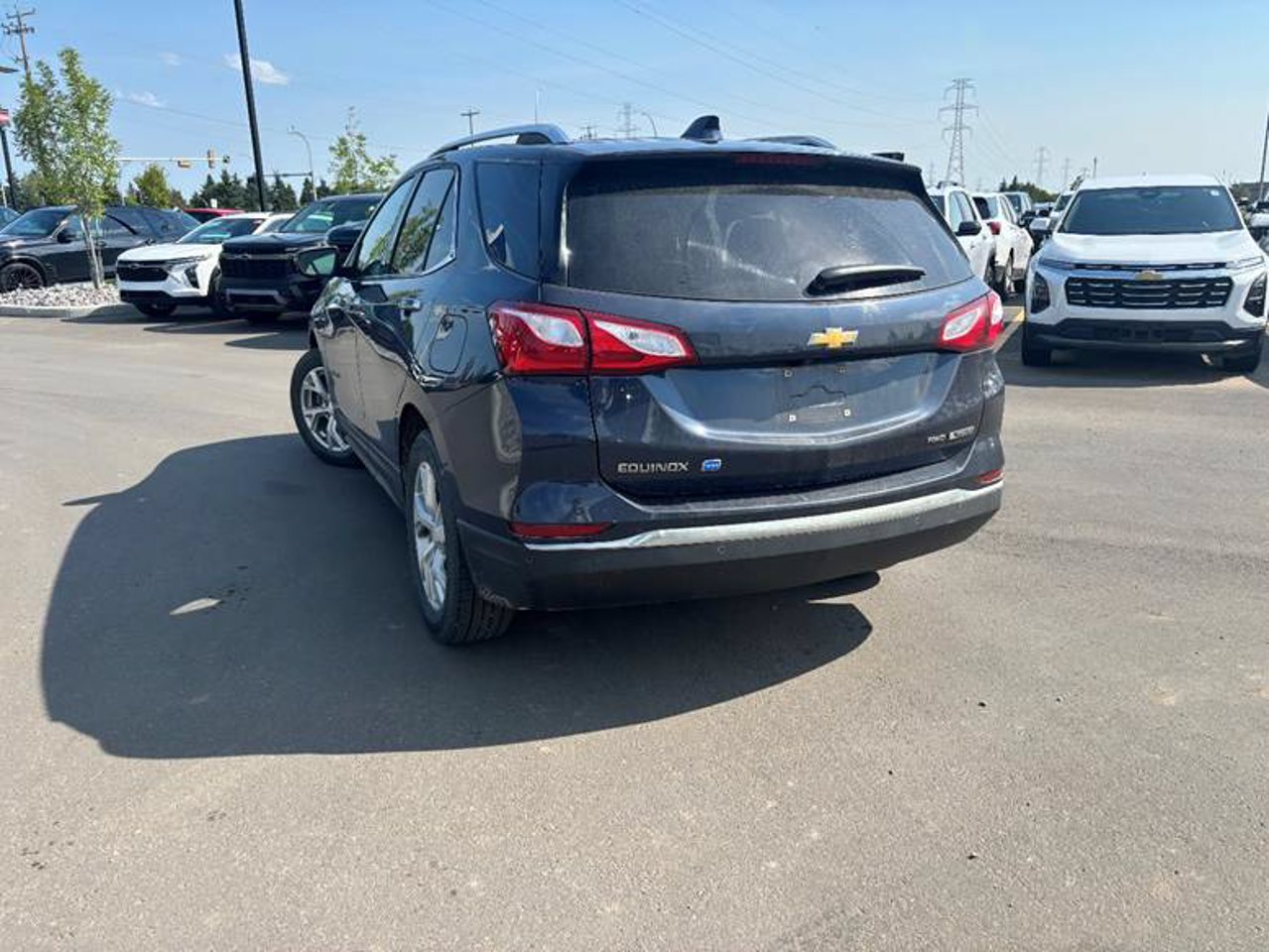 2018 Chevrolet Equinox AWD 4dr Premier w/3LZ Blue Sherwood Park - photo #3