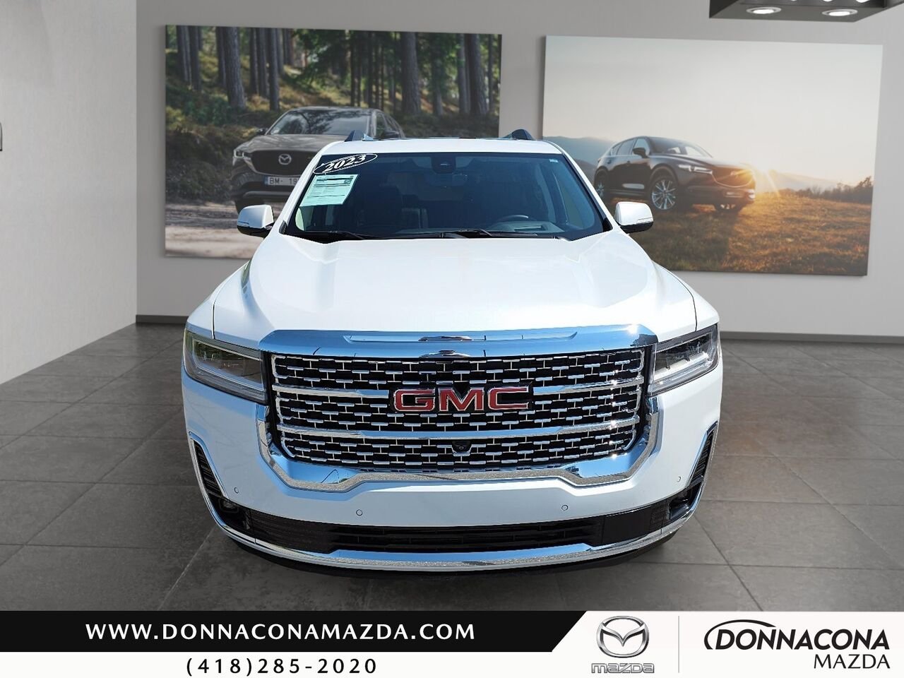 GMC Acadia 2023 Blanc Donnacona - photo #1