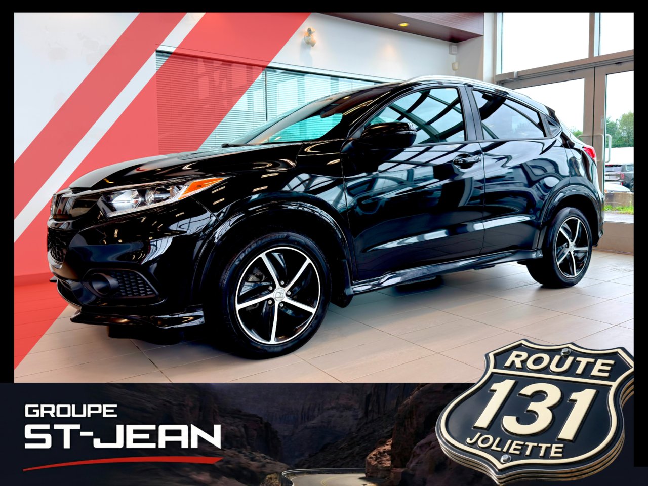 Honda HR-V 2021 Noir Notre-Dame-des-Prairies - photo #0