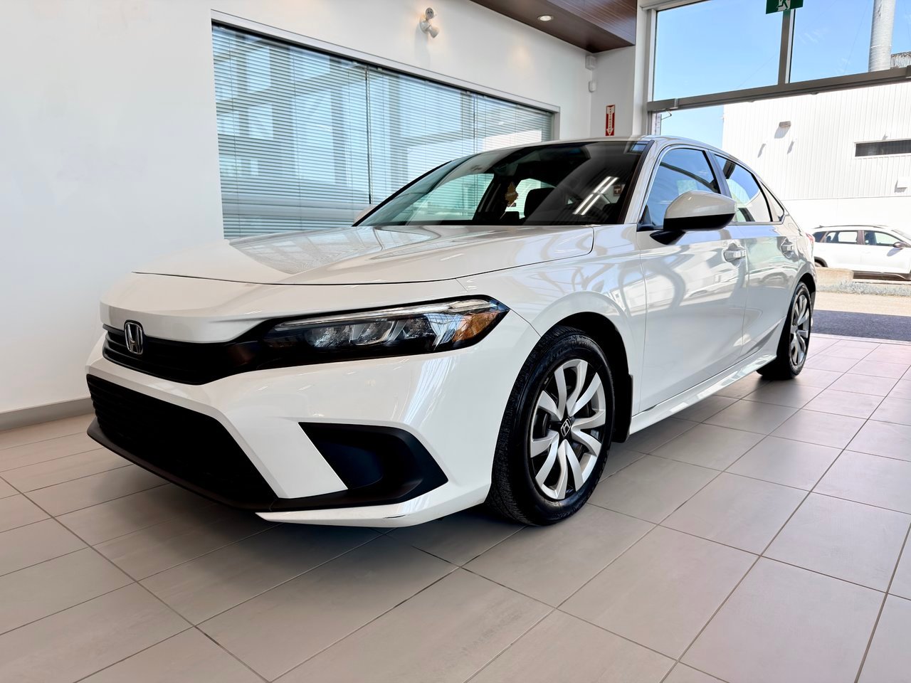 Honda Civic Sedan 2023 Blanc Notre-Dame-des-Prairies - photo #3
