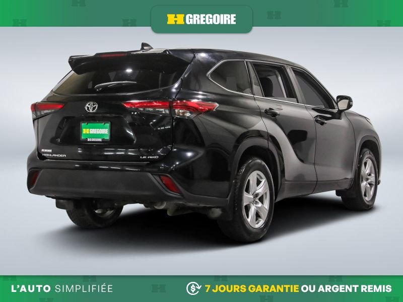2022 Toyota Highlander Black Saint-Eustache - photo #8
