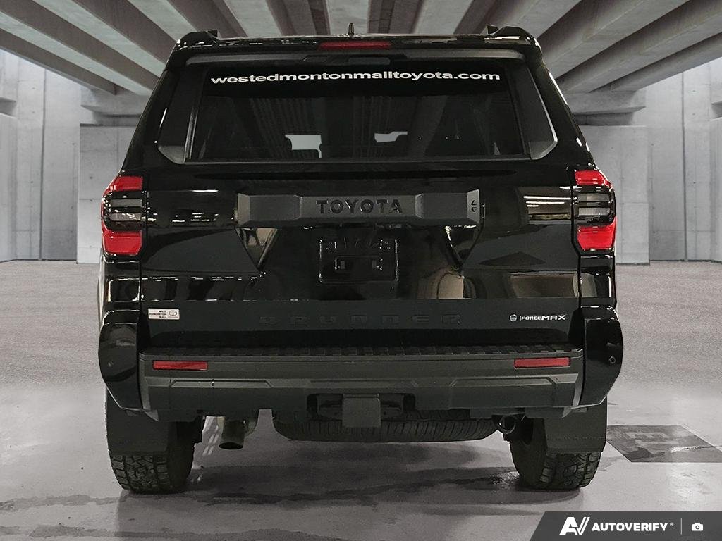 2025 Toyota 4Runner S2501069 | TRD Offroad Premium, Executive demo with under 2500km Black Edmonton - photo #4