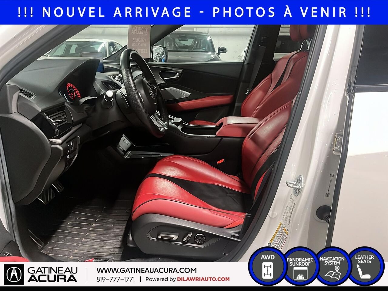 2024 Acura RDX A-Spec SH-AWD White Gatineau - photo #8