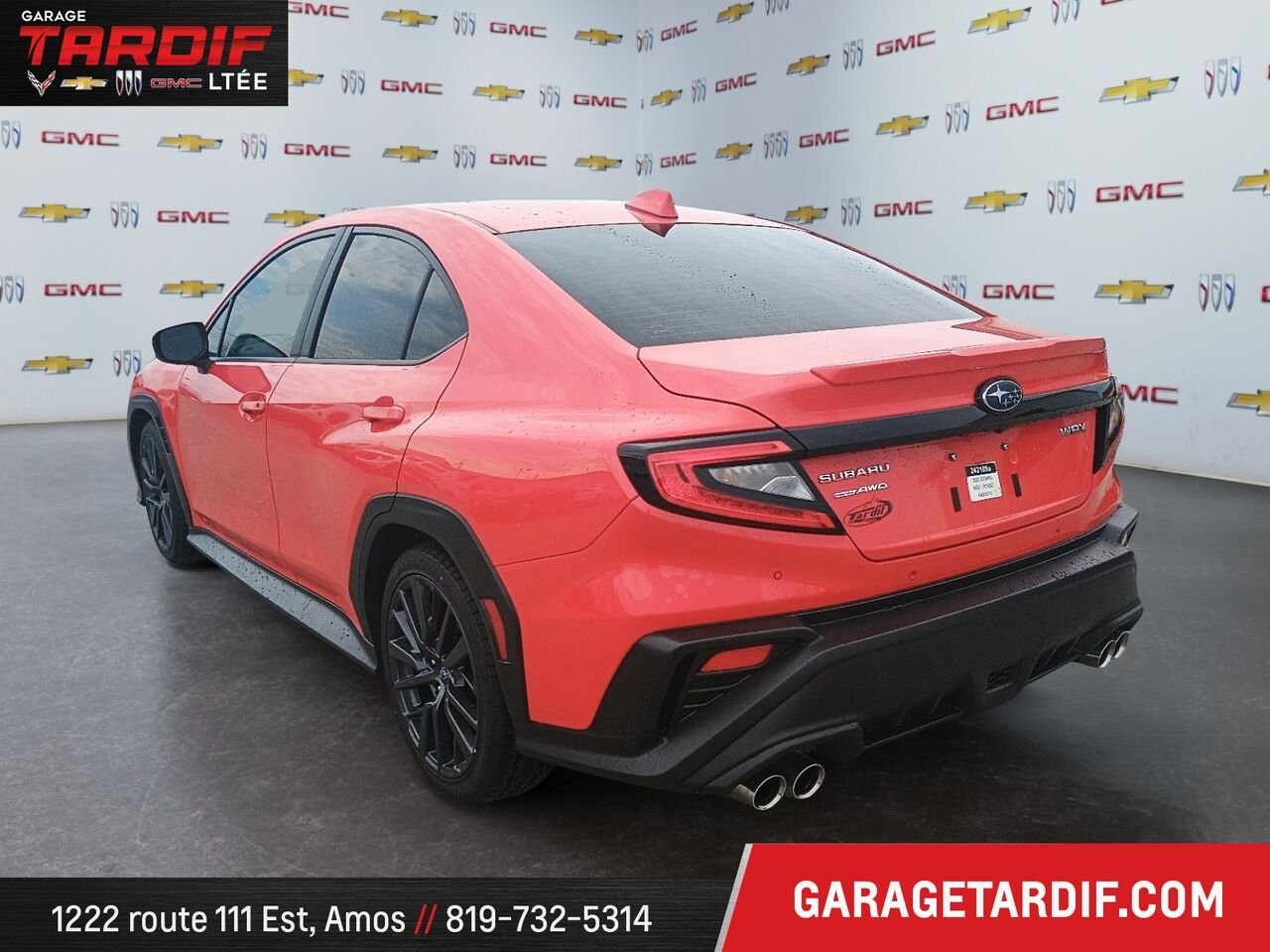 2022 SUBARU WRX Red Amos - photo #3