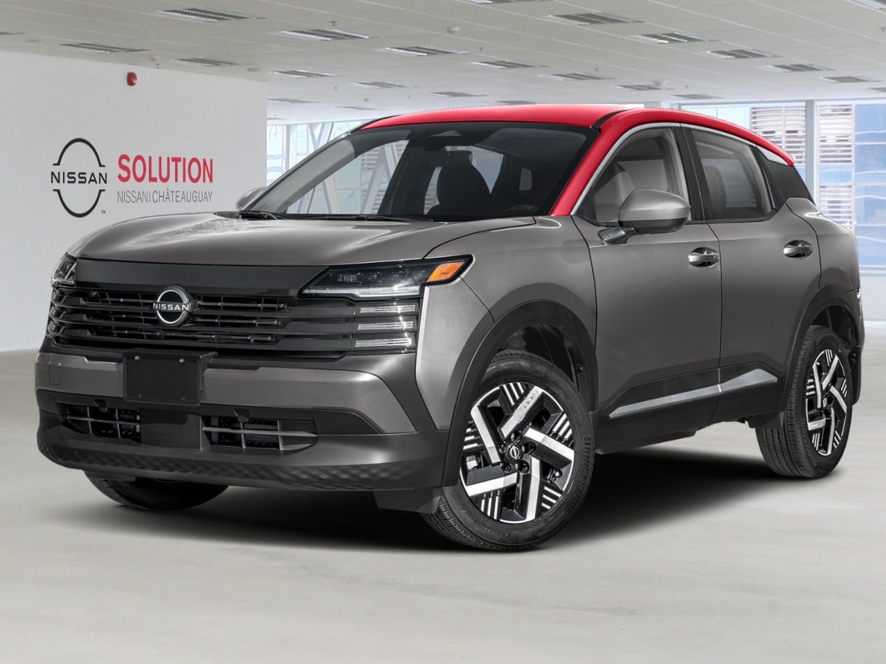 2026 Nissan Kicks KICKS SV Gun Metal Metallic/Scarlet Ember Tintcoat Châteauguay - photo #0
